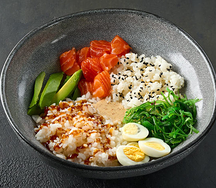 Поке лосось