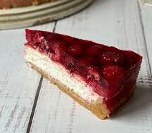 Чизкейк с малиной