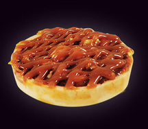 Карамельно-ореховая тарталетка