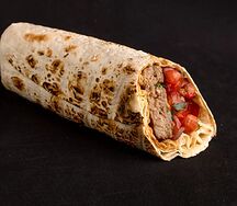Люля из курицы в лаваше