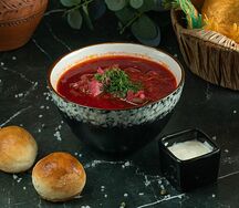 Борщ c говядиной
