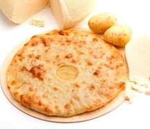 Пирог с картофелем и сыром