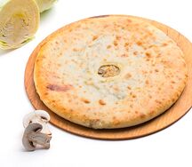 Пирог с капустой и грибами