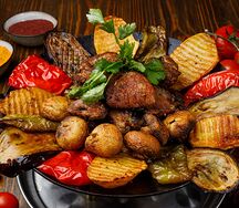 Садж с телятиной