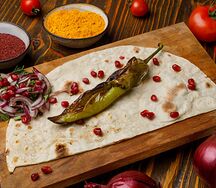 Острый перец на углях