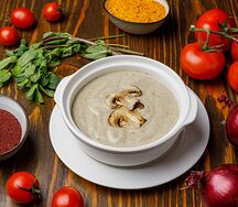 Крем-суп грибной