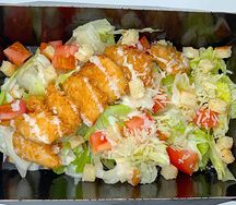 Салат Цезарь с курицей