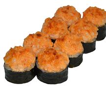 Запеченный ролл Сяке маки