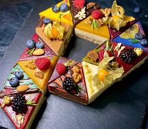 Торт Буква P