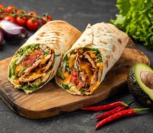 Шаурма с курицей Mexico Chipotle 