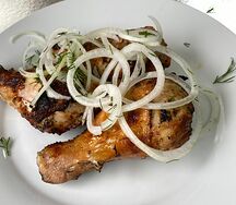 Шашлык из куриных голеней