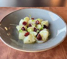 Тартар из морского гребешка