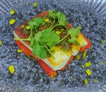 Жареный сыр халуми