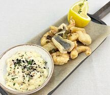 Фритто мисто из хрустящих морепродуктов