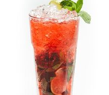 Мохито клубничный безалкогольный