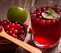 Морс ягодный домашний