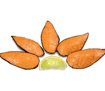 Мидии запеченные с Яки-соусом