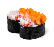 Гункан запеченный Снежный краб