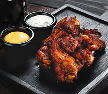 Крылья с соусом сладкий чили 