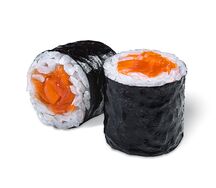 Мини-ролл с лососем