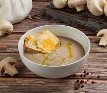 Крем-суп грибной