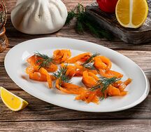 Подкопченный лосось