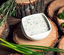 Окрошка с говядиной