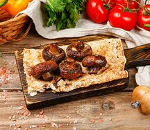 Шампиньоны на углях