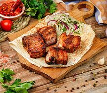 Шашлык из свиных ребрышек