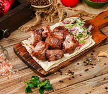 Шашлык из мякоти ягнёнка