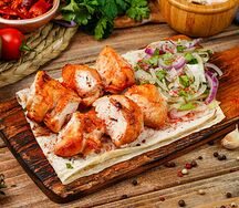 Шашлык из куриного филе