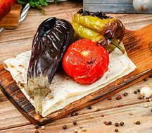 Овощи на углях