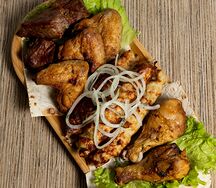 Шашлык крыло курицы