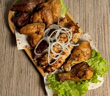 Шашлык голень курицы