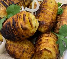 Картофель на мангале