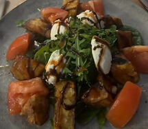 Салат Хрустящие баклажаны