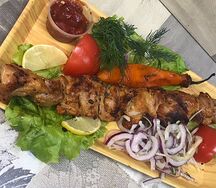 Шашлык из cвинoй шеи