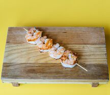 Шашлычок из креветок
