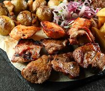 Свиная шейка на углях