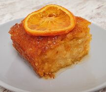 Апельсиновый десерт