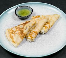 Блины с медом