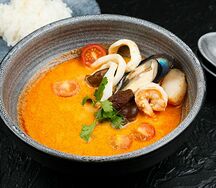Том Ям с морепродуктами