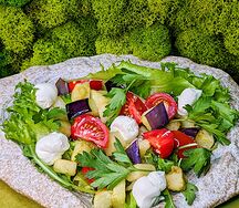 Салат с  баклажанами