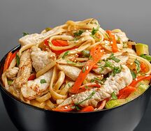 Удон с курицей