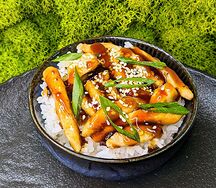 Курица терияки с рисом