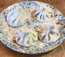 Хинкали с грибами