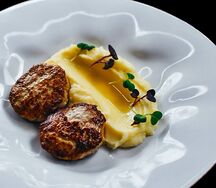 Котлеты из индейки с картофельным пюре