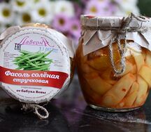 Фасоль солёная стручковая