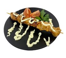 Шашлык из свинины на шпажке