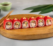 Ролл острая креветка